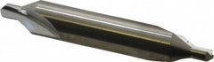 SGS - #5 Plain Cut 60° Incl Angle Solid Carbide Combo Drill & Countersink - Exact Tooling