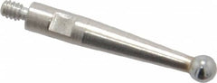 TESA Brown & Sharpe - Carbide Ball Height Gage Probe - For Use with Best Test Indicators 599-7021, 7022, 7023, 7024, 7029, 7030, 7031, 7032, 7033, 7037, 7038 (Inch and Metric Models), Brown and Sharpe Micro-Hite High Gages - Exact Tooling