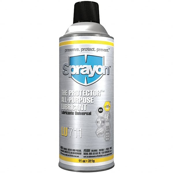 Sprayon - 16 oz Aerosol Penetrant/Lubricant - Light Amber, -20°F to 500°F, Food Grade - Exact Tooling