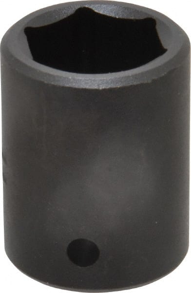 Blackhawk by Proto - 1/2" Drive 7/8" Standard Impact Socket - 6 Points, 1-5/8" OAL - Exact Tooling