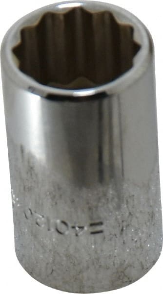 Blackhawk by Proto - 5/8", 1/2" Drive, Standard Hand Socket - 12 Points, 1-1/2" OAL, Chrome Finish - Exact Tooling