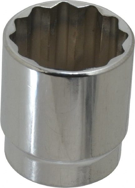 Blackhawk by Proto - 1-3/16", 1/2" Drive, Standard Hand Socket - 12 Points, 1-13/16" OAL - Exact Tooling