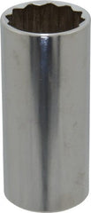 Blackhawk by Proto - 1-1/16", 1/2" Drive, Deep Hand Socket - 12 Points, 3-3/32" OAL - Exact Tooling