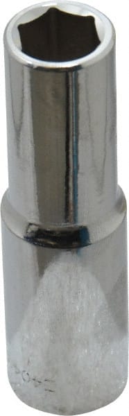 Blackhawk by Proto - 1/2", 1/2" Drive, Deep Hand Socket - 6 Points, 3-3/32" OAL, Chrome Finish - Exact Tooling