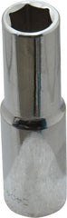 Blackhawk by Proto - 1/2", 1/2" Drive, Deep Hand Socket - 6 Points, 3-3/32" OAL, Chrome Finish - Exact Tooling