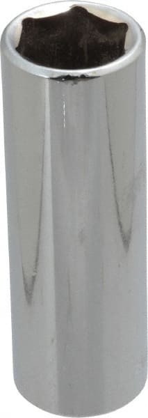 Blackhawk by Proto - 3/4", 1/2" Drive, Deep Hand Socket - 6 Points, 3-3/32" OAL, Chrome Finish - Exact Tooling