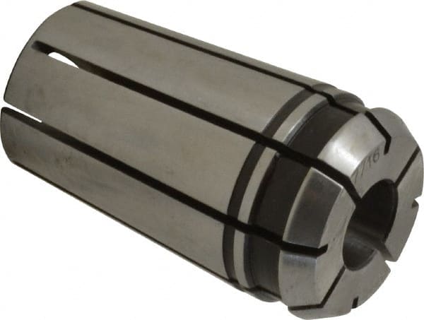 Centaur - TG/PG 75 7/16" Standard Single Angle Collet - 0.0005" TIR, 1.84" OAL, 1.06" Overall Diam - Exact Tooling