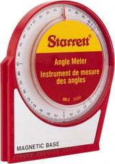 Starrett - 90° Max Measurement Mechanical Inclinometer - Exact Tooling