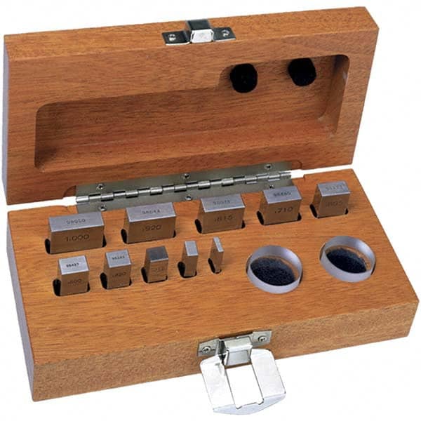 TESA Brown & Sharpe - Micrometer Accuracy Checking Set - Exact Tooling