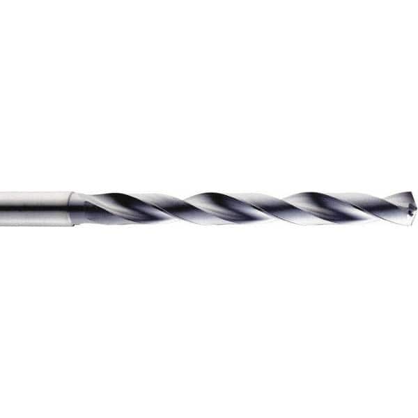 SGS - 5mm 140° Spiral Flute Solid Carbide Taper Length Drill Bit - Exact Tooling