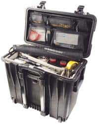 Pelican Products, Inc. - 12" Wide x 12" Deep x 18" High, Top Loader Case - Black, Plastic - Exact Tooling