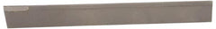 Accupro - 1/8 Inch Wide x 1-1/8 Inch High x 6-1/2 Inch Long, Parallel Blade, Cutoff Blade - Micrograin Grade, Bright Finish - Exact Tooling