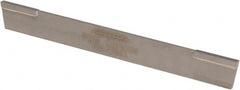 Accupro - 3/32 Inch Wide x 1/2 Inch High x 4-1/2 Inch Long, Parallel Blade, Cutoff Blade - Micrograin Grade, Bright Finish - Exact Tooling
