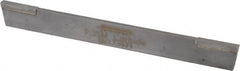 Accupro - 1/8 Inch Wide x 1/2 Inch High x 4-1/2 Inch Long, Parallel Blade, Cutoff Blade - Micrograin Grade, Bright Finish - Exact Tooling