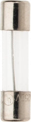 Ferraz Shawmut - 250 VAC, 0.6 Amp, Time Delay Miniature Glass Fuse - Clip Mount, 20mm OAL, 5mm Diam - Exact Tooling