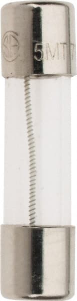 Ferraz Shawmut - 250 VAC, 0.7 Amp, Time Delay Miniature Glass Fuse - Clip Mount, 20mm OAL, 5mm Diam - Exact Tooling