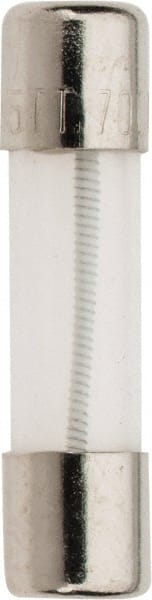 Ferraz Shawmut - 250 VAC, 0.7 Amp, Time Delay Miniature Glass Fuse - Clip Mount, 20mm OAL, 5mm Diam - Exact Tooling