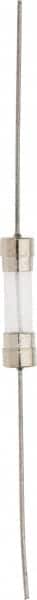 Ferraz Shawmut - 250 VAC, 0.6 Amp, Time Delay Miniature Glass Fuse - Surface Mount Mount, 20mm OAL, 5mm Diam - Exact Tooling