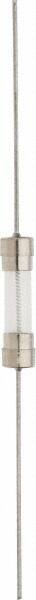 Ferraz Shawmut - 250 VAC, 1.5 Amp, Time Delay Miniature Glass Fuse - Surface Mount Mount, 20mm OAL, 5mm Diam - Exact Tooling