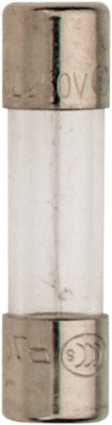 Ferraz Shawmut - 250 VAC, 0.25 Amp, Fast-Acting Miniature Glass Fuse - Clip Mount, 20mm OAL, 5mm Diam - Exact Tooling