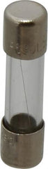 Ferraz Shawmut - 250 VAC, 0.63 Amp, Fast-Acting Miniature Glass Fuse - Clip Mount, 20mm OAL, 5mm Diam - Exact Tooling