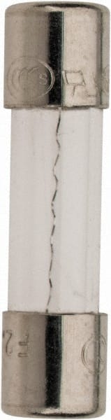 Ferraz Shawmut - 250 VAC, 2.5 Amp, Fast-Acting Miniature Glass Fuse - Clip Mount, 20mm OAL, 5mm Diam - Exact Tooling