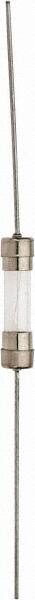 Ferraz Shawmut - 250 VAC, 0.4 Amp, Fast-Acting Miniature Glass Fuse - Surface Mount Mount, 20mm OAL, 5mm Diam - Exact Tooling