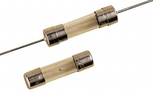 Ferraz Shawmut - 250 VAC, 1.6 Amp, Time Delay Miniature Glass Fuse - Surface Mount Mount, 20mm OAL, 5mm Diam - Exact Tooling