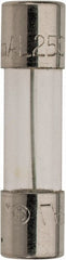 Ferraz Shawmut - 250 VAC, 0.16 Amp, Time Delay Miniature Glass Fuse - Clip Mount, 20mm OAL, 5mm Diam - Exact Tooling