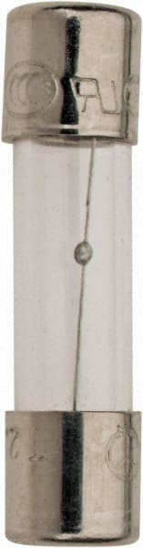 Ferraz Shawmut - 250 VAC, 2.5 Amp, Time Delay Miniature Glass Fuse - Clip Mount, 20mm OAL, 5mm Diam - Exact Tooling