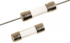 Ferraz Shawmut - 250 VAC, 10 Amp, Fast-Acting Miniature Ceramic Fuse - Surface Mount Mount, 20mm OAL, 5mm Diam - Exact Tooling