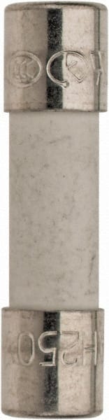 Ferraz Shawmut - 250 VAC, 2 Amp, Time Delay Miniature Ceramic Fuse - Clip Mount, 20mm OAL, 5mm Diam - Exact Tooling