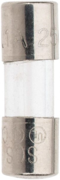 Ferraz Shawmut - 140 VDC, 250 VAC, 0.1 Amp, Fast-Acting Miniature Glass Fuse - Clip Mount, 15mm OAL, 5mm Diam - Exact Tooling
