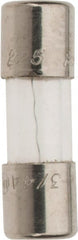 Ferraz Shawmut - 140 VDC, 350 VAC, 0.75 Amp, Fast-Acting Miniature Glass Fuse - Clip Mount, 15mm OAL, 10 at 125 V kA Rating, 5mm Diam - Exact Tooling