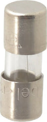 Ferraz Shawmut - 140 VDC, 350 VAC, 1.5 Amp, Fast-Acting Miniature Glass Fuse - Clip Mount, 15mm OAL, 10 at 125 V kA Rating, 5mm Diam - Exact Tooling