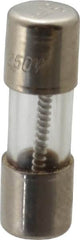 Ferraz Shawmut - 350 VAC, 2 Amp, Time Delay Miniature Glass Fuse - Clip Mount, 15mm OAL, 10 at 125 V kA Rating, 5mm Diam - Exact Tooling