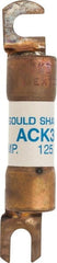 Ferraz Shawmut - 3 Amp Time Delay Round Forklift & Truck Fuse - 125VAC, 125VDC, 3.07" Long x 0.5" Wide, Bussman ACK3, Ferraz Shawmut ACK3 - Exact Tooling