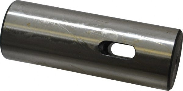 Interstate - MT1 Inside Morse Taper, Standard Morse Taper to Straight Shank - 3-1/2" OAL, Medium Carbon Steel, Hardened & Ground Throughout - Exact Tooling