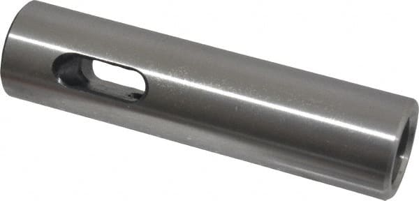 Interstate - MT2 Inside Morse Taper, Standard Morse Taper to Straight Shank - 4" OAL, Medium Carbon Steel, Hardened & Ground Throughout - Exact Tooling