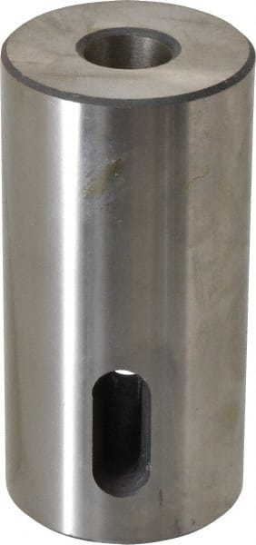 Interstate - MT2 Inside Morse Taper, Standard Morse Taper to Straight Shank - 4" OAL, Medium Carbon Steel, Hardened & Ground Throughout - Exact Tooling