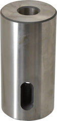 Interstate - MT2 Inside Morse Taper, Standard Morse Taper to Straight Shank - 4" OAL, Medium Carbon Steel, Hardened & Ground Throughout - Exact Tooling