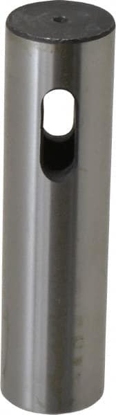 Interstate - MT3 Inside Morse Taper, Standard Morse Taper to Straight Shank - 4-3/4" OAL, Medium Carbon Steel, Hardened & Ground Throughout - Exact Tooling