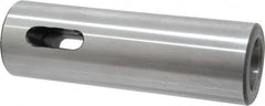 Interstate - MT3 Inside Morse Taper, Standard Morse Taper to Straight Shank - 4-3/4" OAL, Medium Carbon Steel, Hardened & Ground Throughout - Exact Tooling