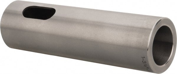 Interstate - MT4 Inside Morse Taper, Standard Morse Taper to Straight Shank - 6" OAL, Medium Carbon Steel, Hardened & Ground Throughout - Exact Tooling