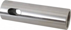 Interstate - MT5 Inside Morse Taper, Standard Morse Taper to Straight Shank - 7-3/8" OAL, Medium Carbon Steel, Hardened & Ground Throughout - Exact Tooling