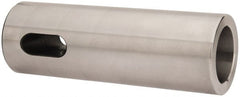 Interstate - MT5 Inside Morse Taper, Standard Morse Taper to Straight Shank - 7-3/8" OAL, Medium Carbon Steel, Hardened & Ground Throughout - Exact Tooling