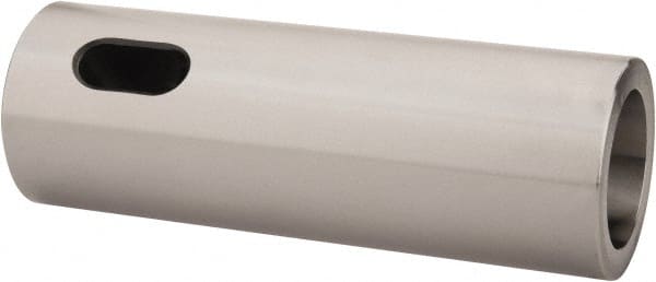 Interstate - MT6 Inside Morse Taper, Standard Morse Taper to Straight Shank - 10-1/8" OAL, Medium Carbon Steel, Hardened & Ground Throughout - Exact Tooling
