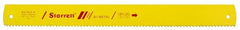 Starrett - 21" Long, 6 Teeth per Inch, Bi-Metal Power Hacksaw Blade - Toothed Edge, 1-7/8" Wide x 0.088" Thick - Exact Tooling