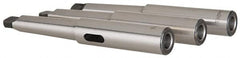 Interstate - MT1 Inside Morse Taper, MT4 Outside Morse Taper, Extension Morse Taper to Morse Taper - 7-1/2" OAL, Medium Carbon Steel, Soft with Hardened Tang - Exact Tooling