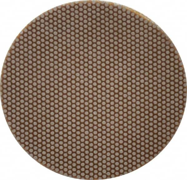 3M - 1-1/2" Diam, 800 Grit, Diamond Hook & Loop Disc - Super Fine Grade, Coated, Cloth Backing, Series 6002J - Exact Tooling